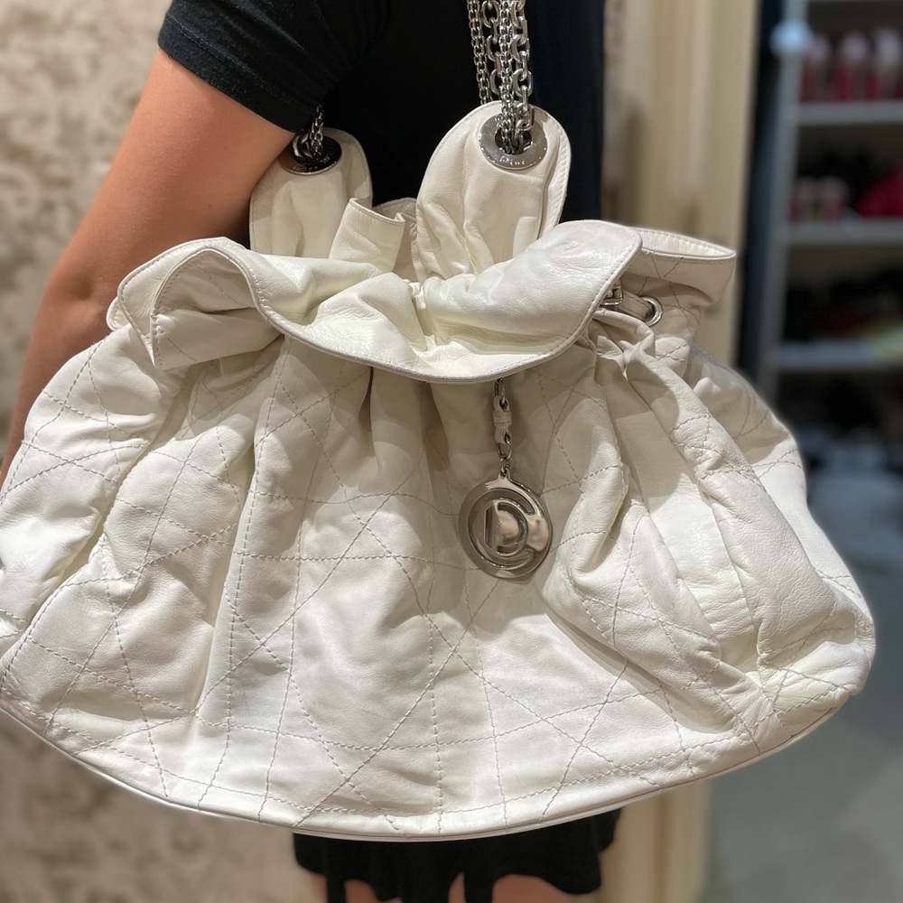 DIOR White Handbag
